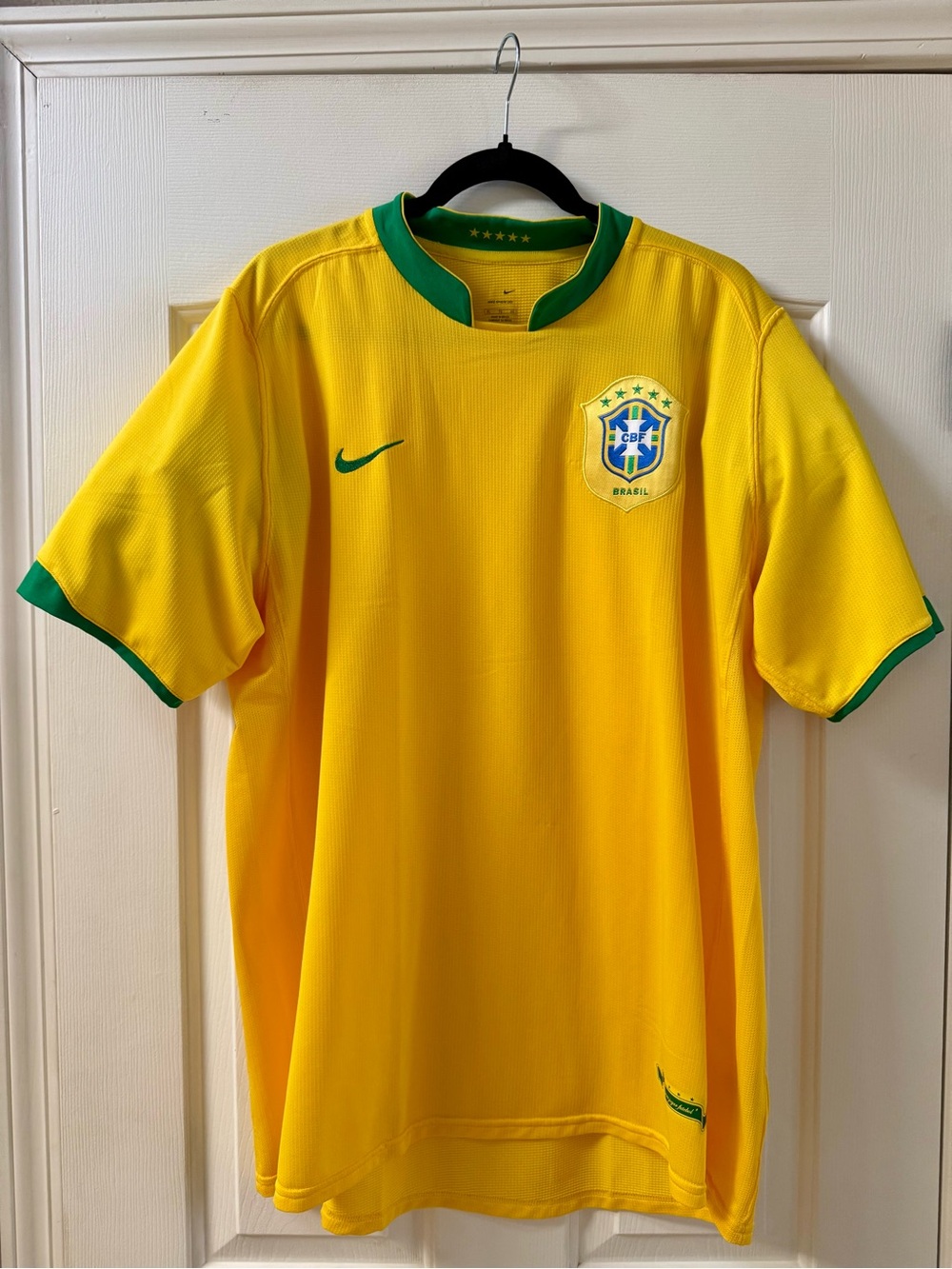 Nike Brazil CBF Home Soccer Jersey